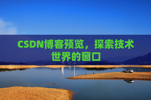 CSDN博客预览，探索技术世界的窗口
